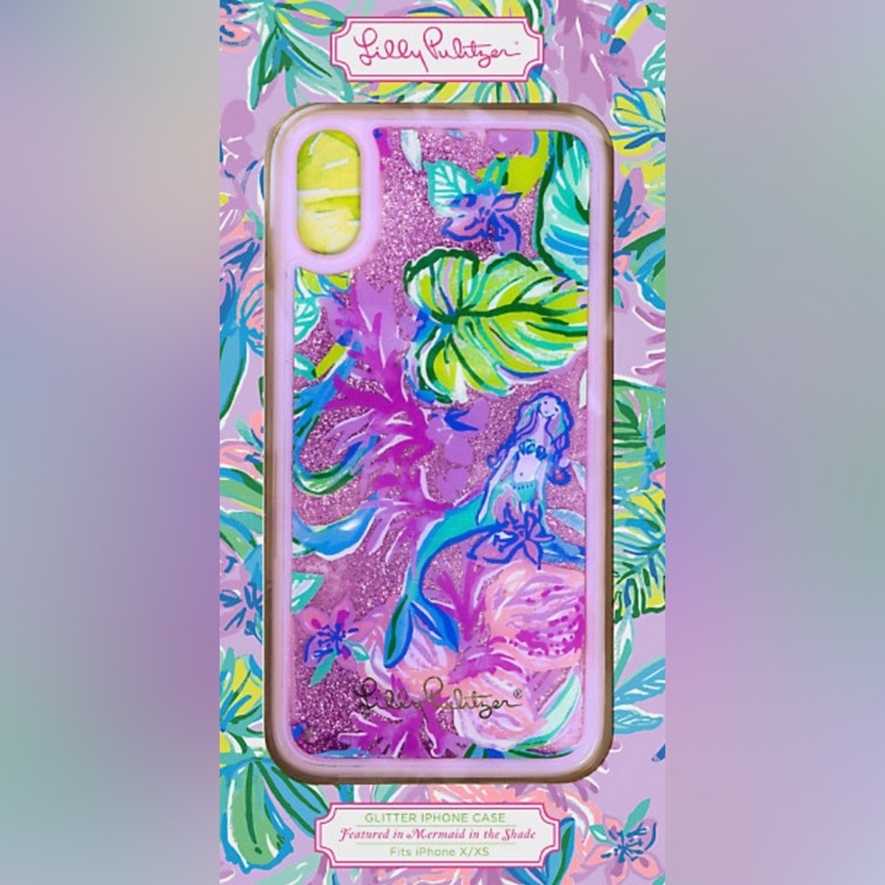 *NEW* Lilly Pulitzer Glitter iPhone X/XS Case